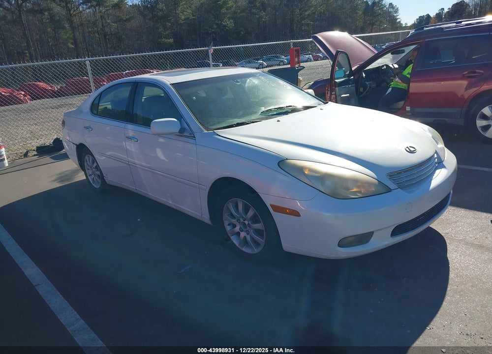 2004 LEXUS ES 330 VIN: JTHBA30G245049356