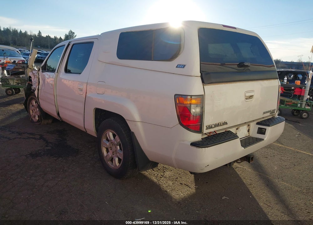 2006 HONDA RIDGELINE RTL VIN: 2HJYK16506H511181