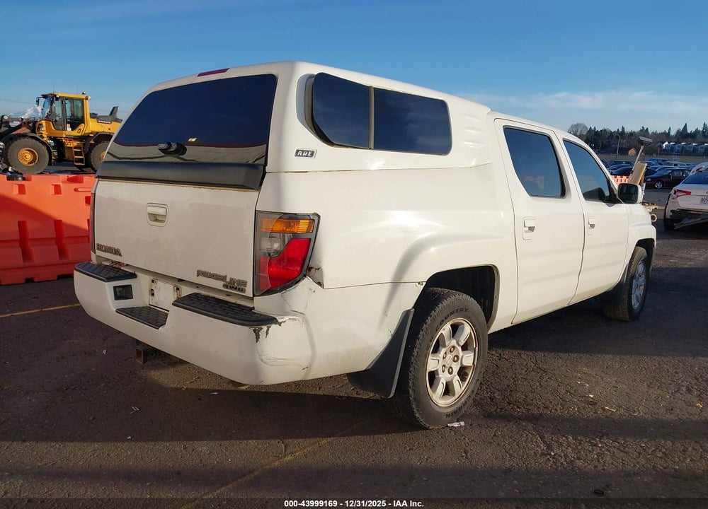 2006 HONDA RIDGELINE RTL VIN: 2HJYK16506H511181