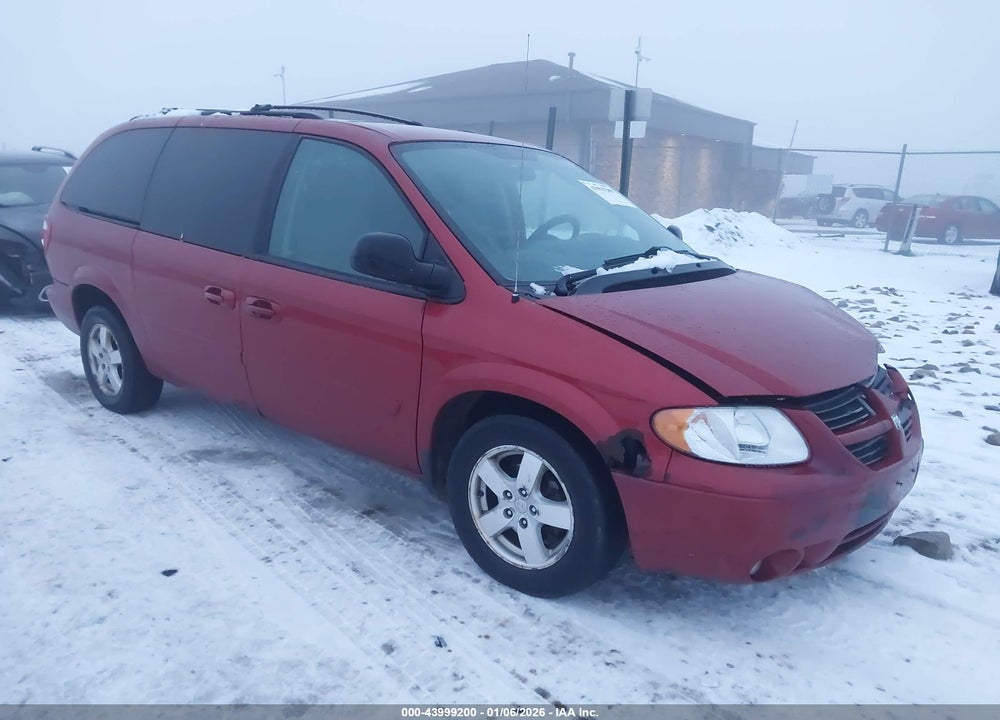 2007 DODGE GRAND CARAVAN SXT VIN: 2D4GP44LX7R282852