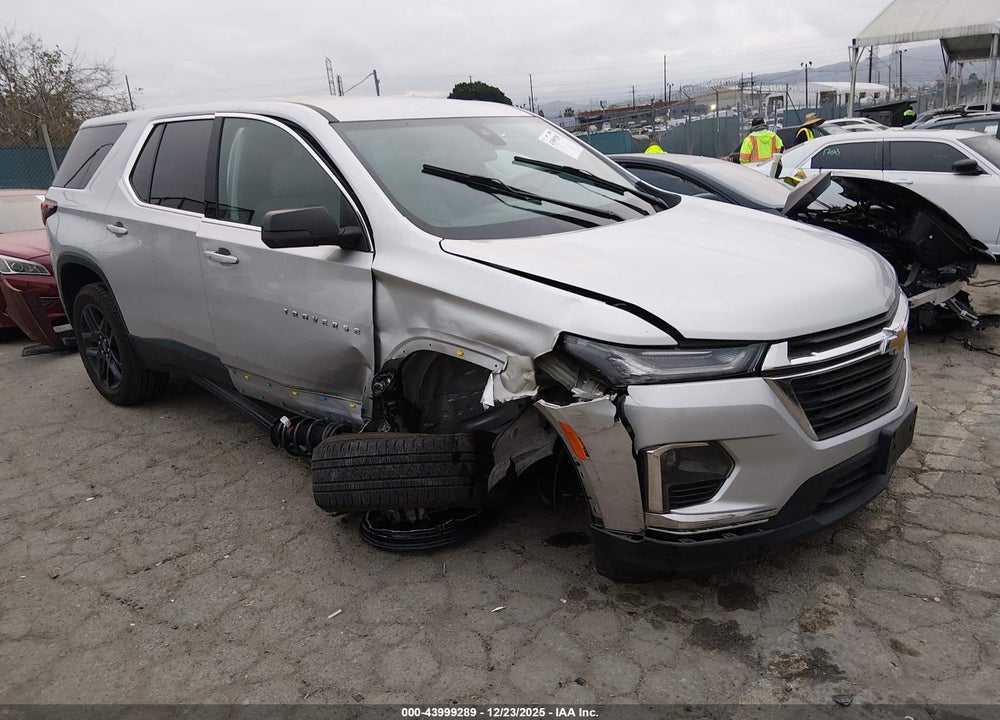 2022 CHEVROLET TRAVERSE FWD LS VIN: 1GNERFKW1NJ114291