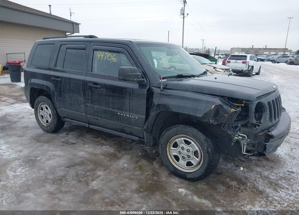 2015 JEEP PATRIOT SPORT VIN: 1C4NJRBB5FD130539