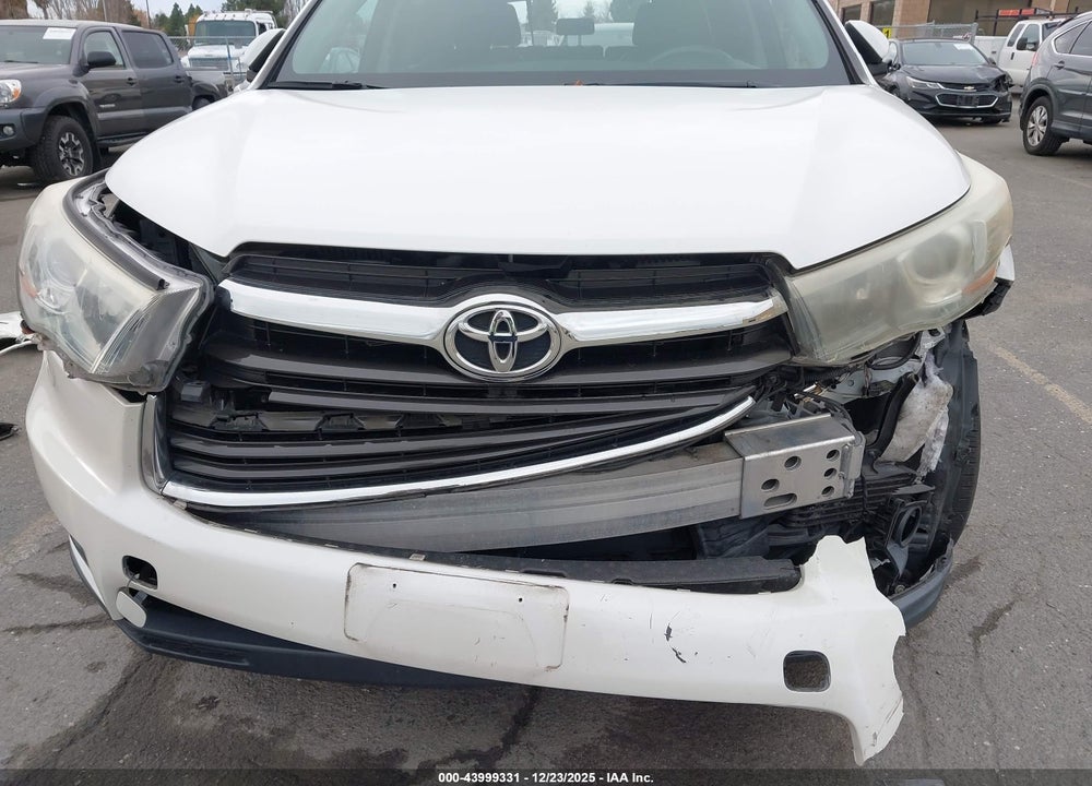2016 TOYOTA HIGHLANDER XLE V6 VIN: 5TDKKRFH0GS129867