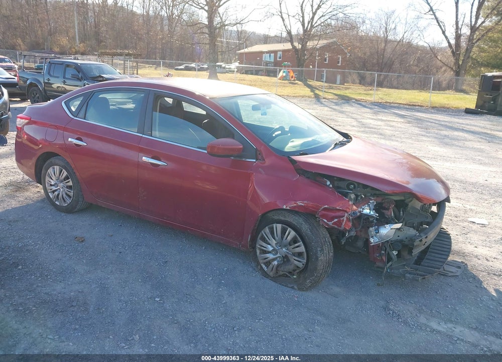 2013 NISSAN SENTRA SV VIN: 3N1AB7AP8DL610288