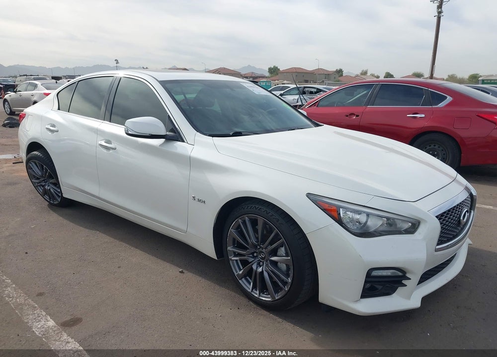 2016 INFINITI Q50 3.0T RED SPORT 400 VIN: JN1FV7AP7GM420151