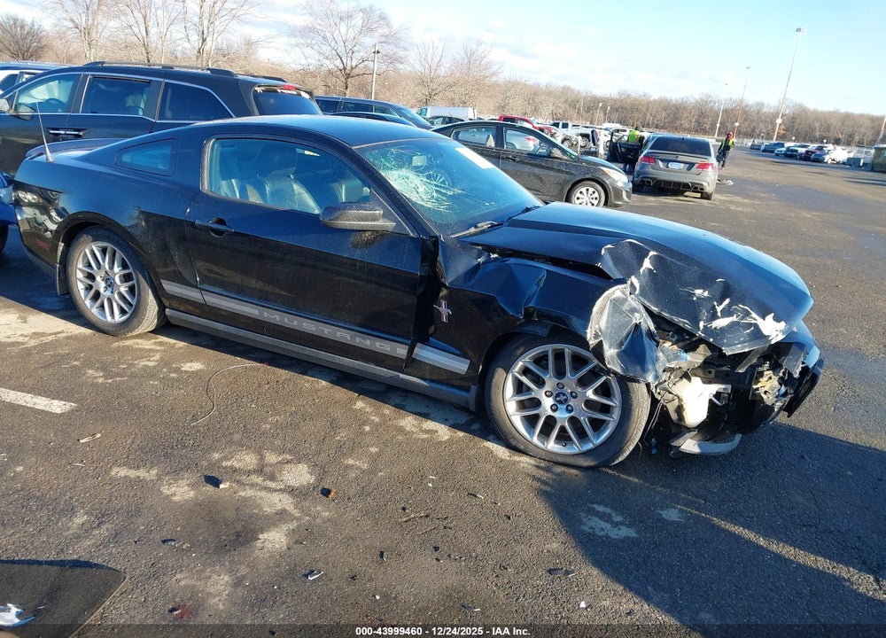 2012 FORD MUSTANG V6 PREMIUM VIN: 1ZVBP8AM3C5255072