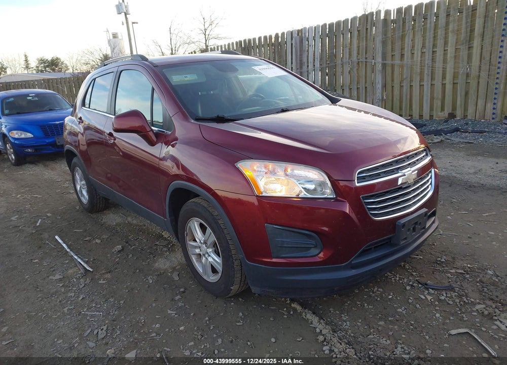2016 CHEVROLET TRAX LT VIN: 3GNCJLSB5GL123372