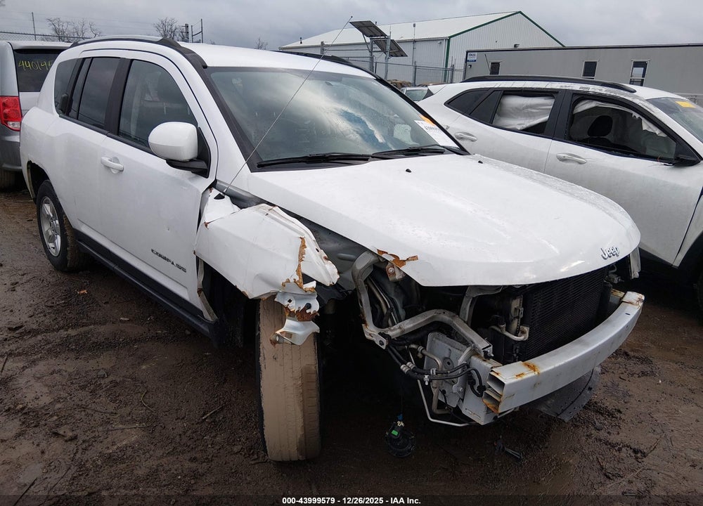 2017 JEEP COMPASS LATITUDE FWD VIN: 1C4NJCEB5HD206661