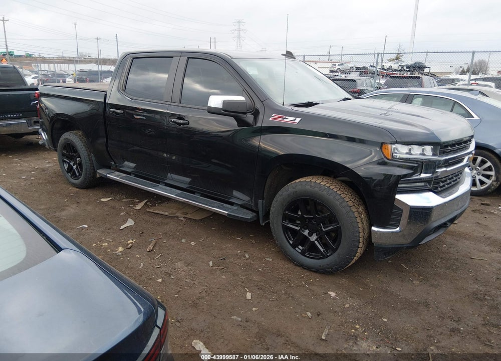 2022 CHEVROLET SILVERADO 1500 LTD 4WD  SHORT BED LT VIN: 1GCUYDED2NZ236472