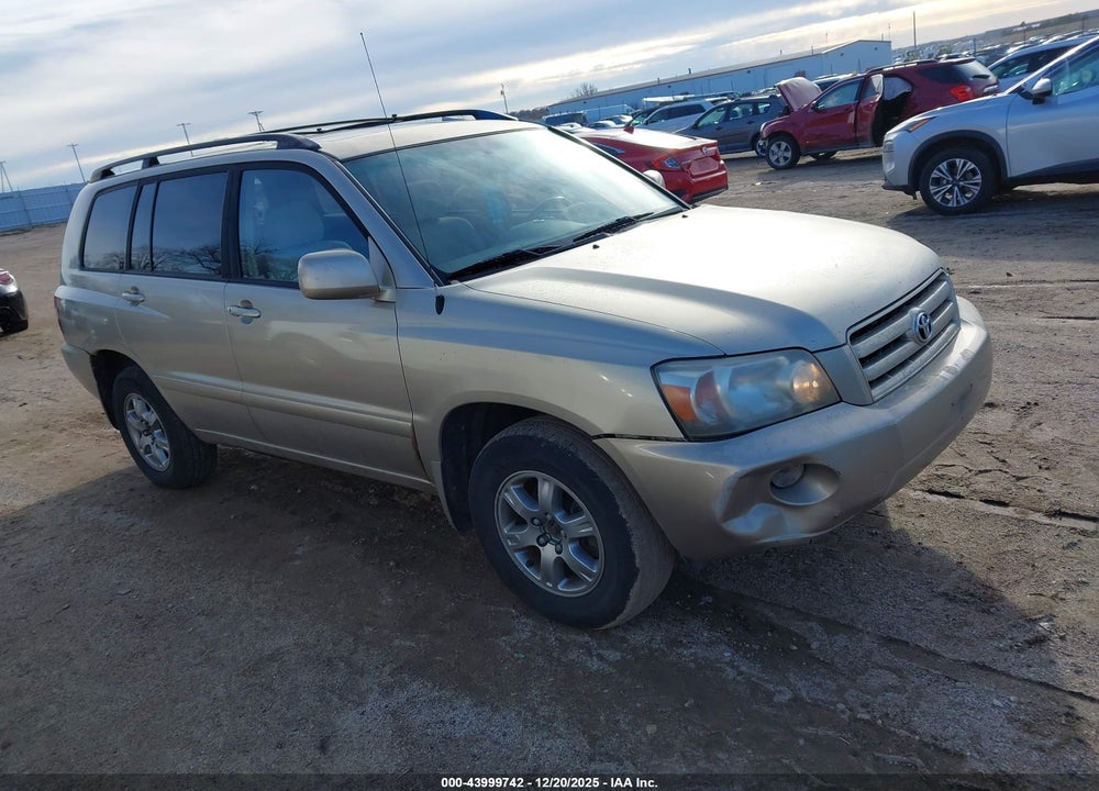 2006 TOYOTA HIGHLANDER V6 VIN: JTEEP21A560178818