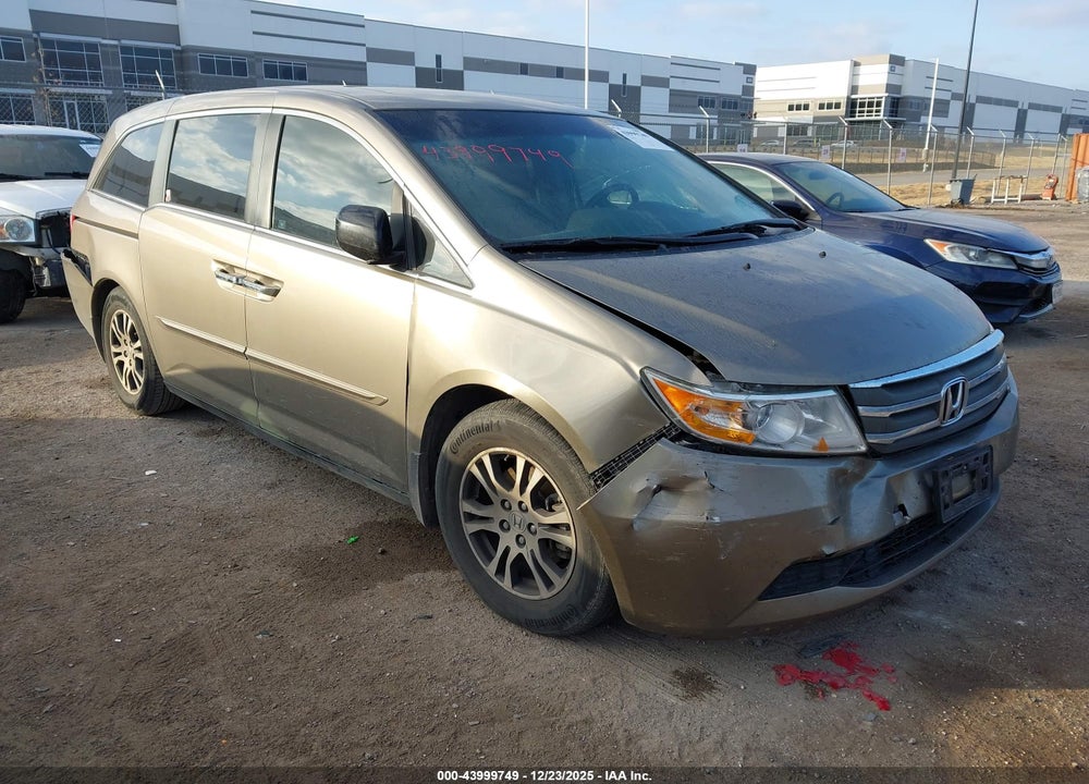 2011 HONDA ODYSSEY EX-L VIN: 5FNRL5H64BB098751