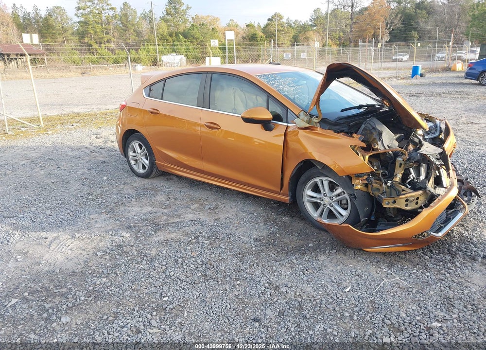 2017 CHEVROLET CRUZE LT AUTO VIN: 3G1BE6SM8HS564215
