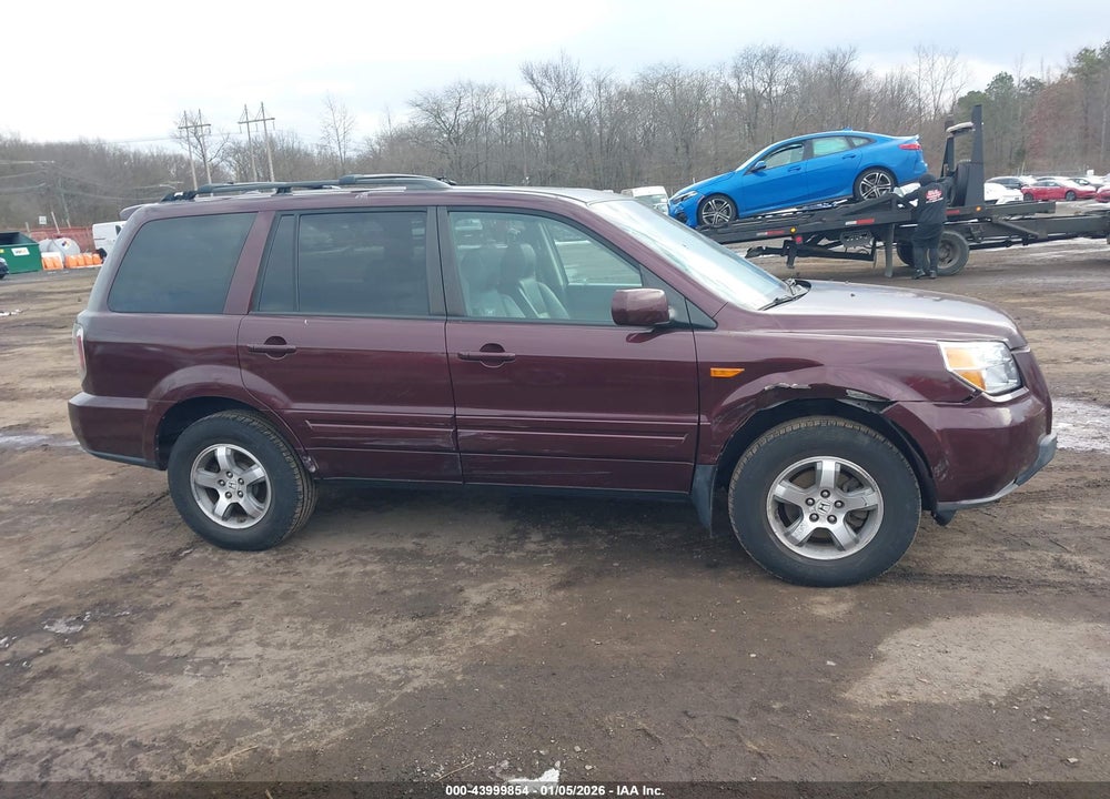 2007 HONDA PILOT EX-L VIN: 5FNYF18717B030905