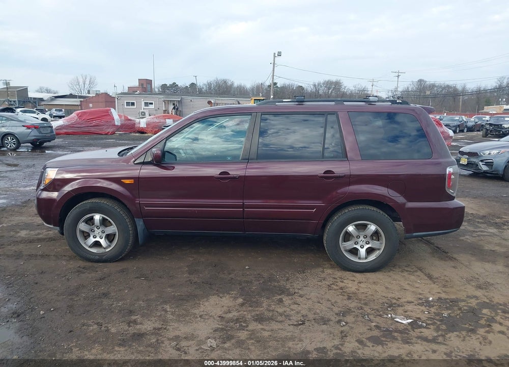 2007 HONDA PILOT EX-L VIN: 5FNYF18717B030905