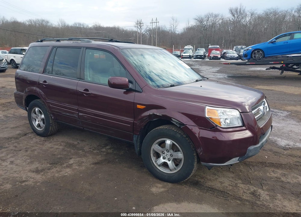 2007 HONDA PILOT EX-L VIN: 5FNYF18717B030905