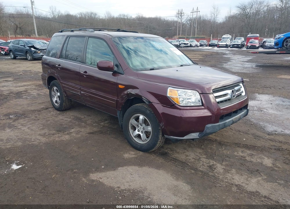 2007 HONDA PILOT EX-L VIN: 5FNYF18717B030905