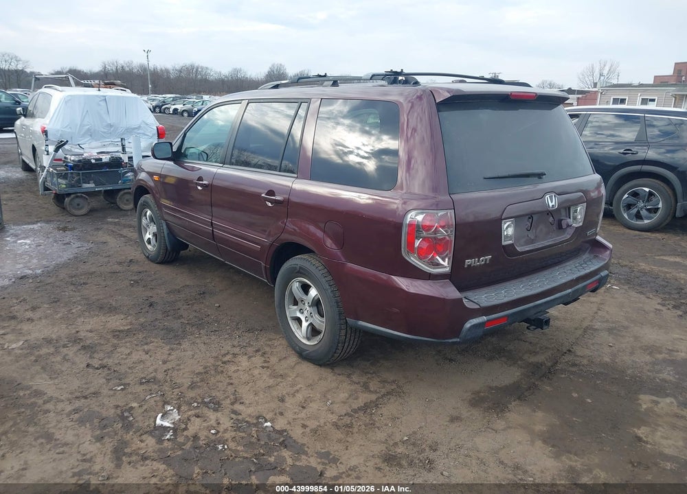 2007 HONDA PILOT EX-L VIN: 5FNYF18717B030905