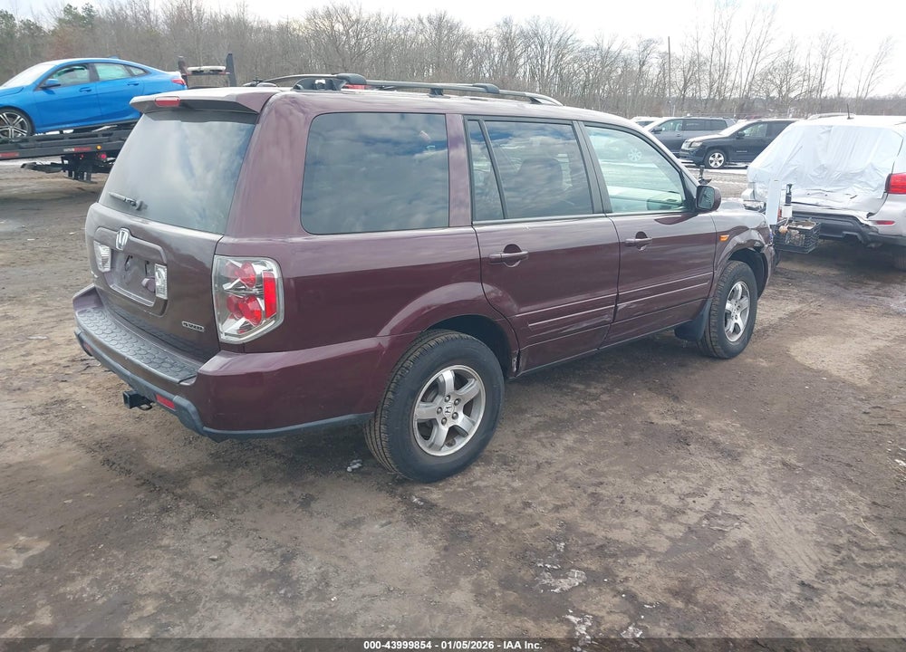 2007 HONDA PILOT EX-L VIN: 5FNYF18717B030905