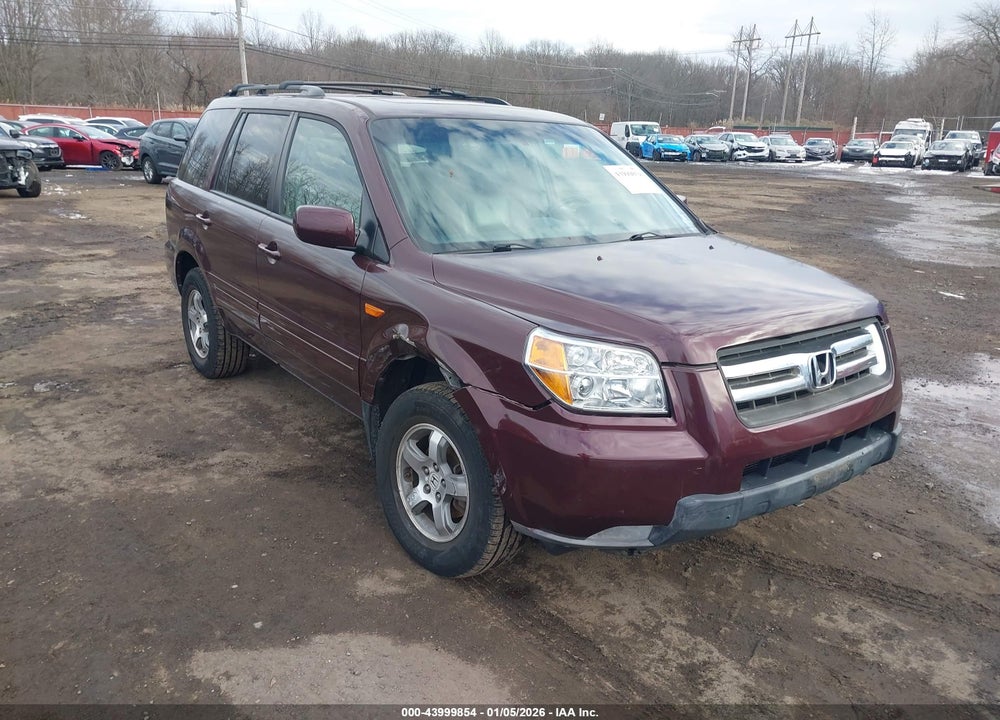 2007 HONDA PILOT EX-L VIN: 5FNYF18717B030905