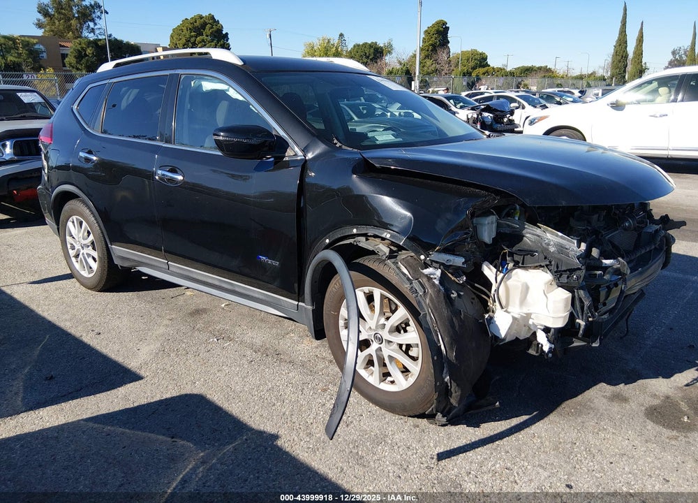 2017 NISSAN ROGUE HYBRID SV VIN: 5N1ET2MT6HC799091