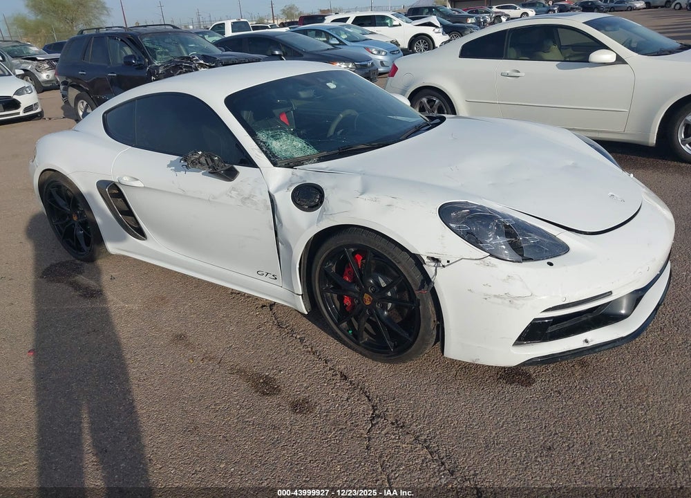 2018 PORSCHE 718 CAYMAN GTS VIN: WP0AB2A89JK279694