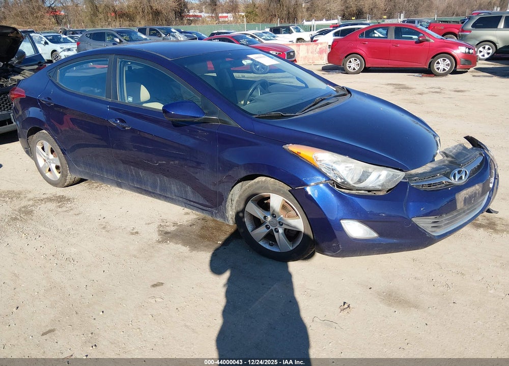 2013 HYUNDAI ELANTRA GLS VIN: 5NPDH4AE5DH283256