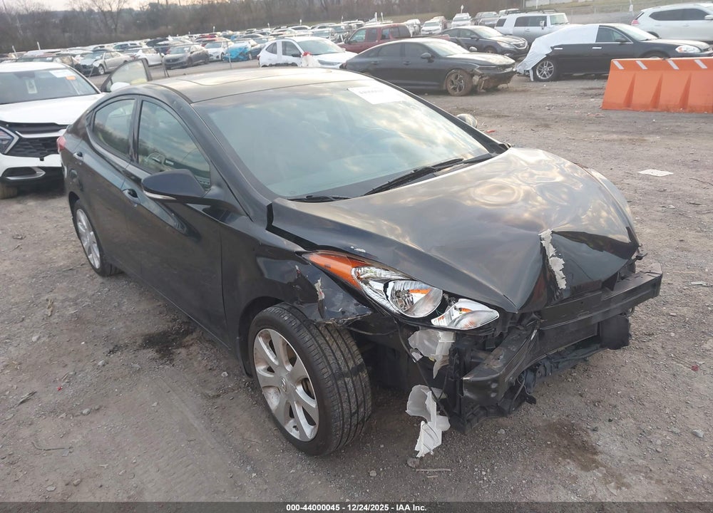 2013 HYUNDAI ELANTRA LIMITED VIN: 5NPDH4AE8DH395355