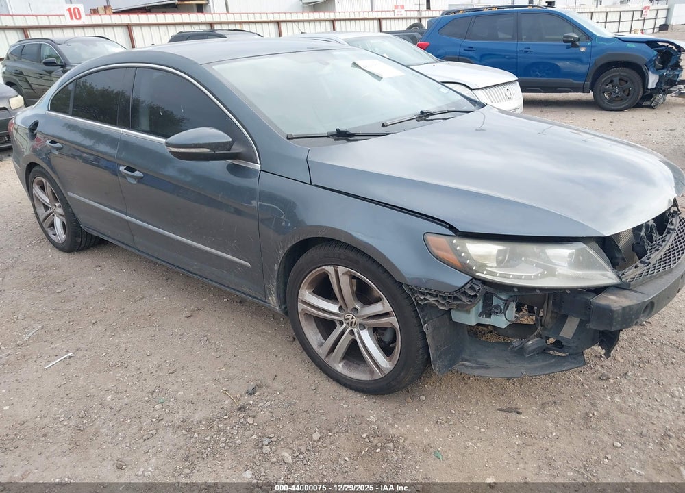2013 VOLKSWAGEN CC 2.0T SPORT PLUS VIN: WVWBP7ANXDE502272