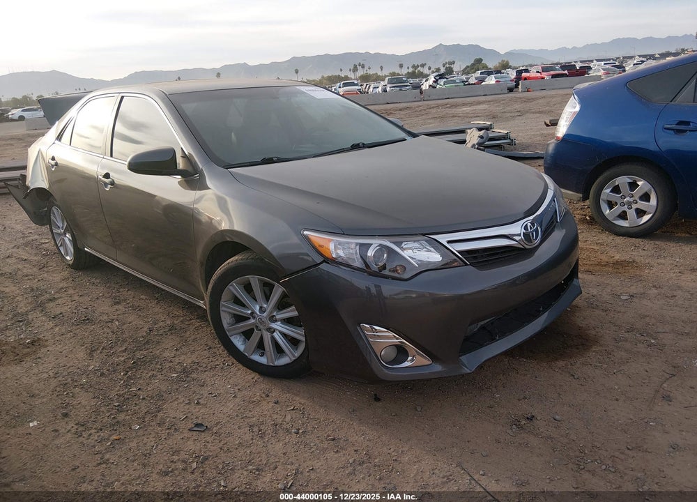 2012 TOYOTA CAMRY XLE V6 VIN: 4T1BK1FK3CU014565