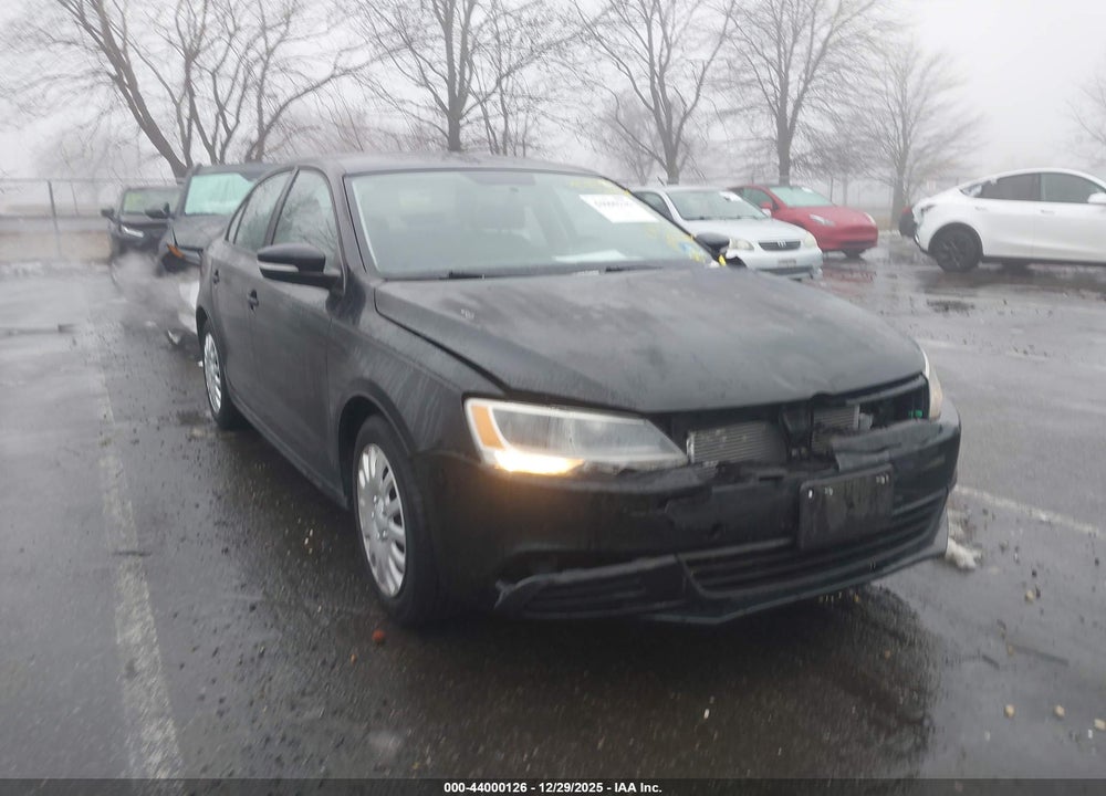 2012 VOLKSWAGEN JETTA 2.5L SE VIN: 3VWDX7AJ1CM077021