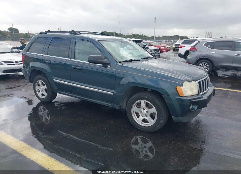 2005 JEEP GRAND CHEROKEE LIMITED VIN: 1J4HR58N75C528642