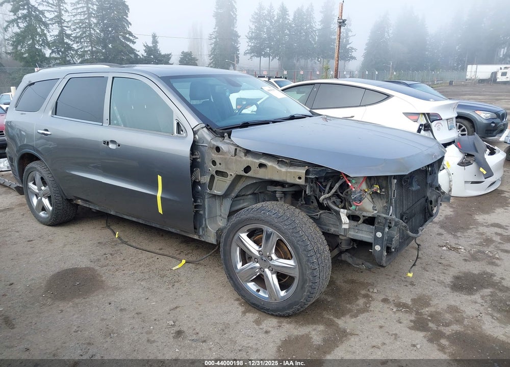 2012 DODGE DURANGO CITADEL VIN: 1C4RDJEG4CC330704