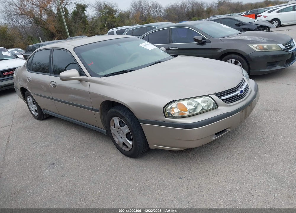 2003 CHEVROLET IMPALA VIN: 2G1WF52E939401998