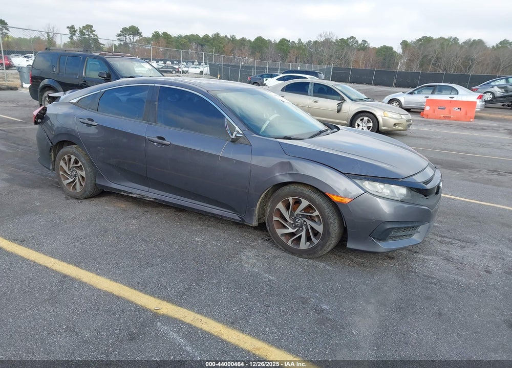 2018 HONDA CIVIC EX VIN: 2HGFC2F79JH581191
