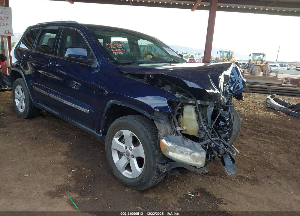 2012 JEEP GRAND CHEROKEE LAREDO VIN: 1C4RJFAG6CC285020