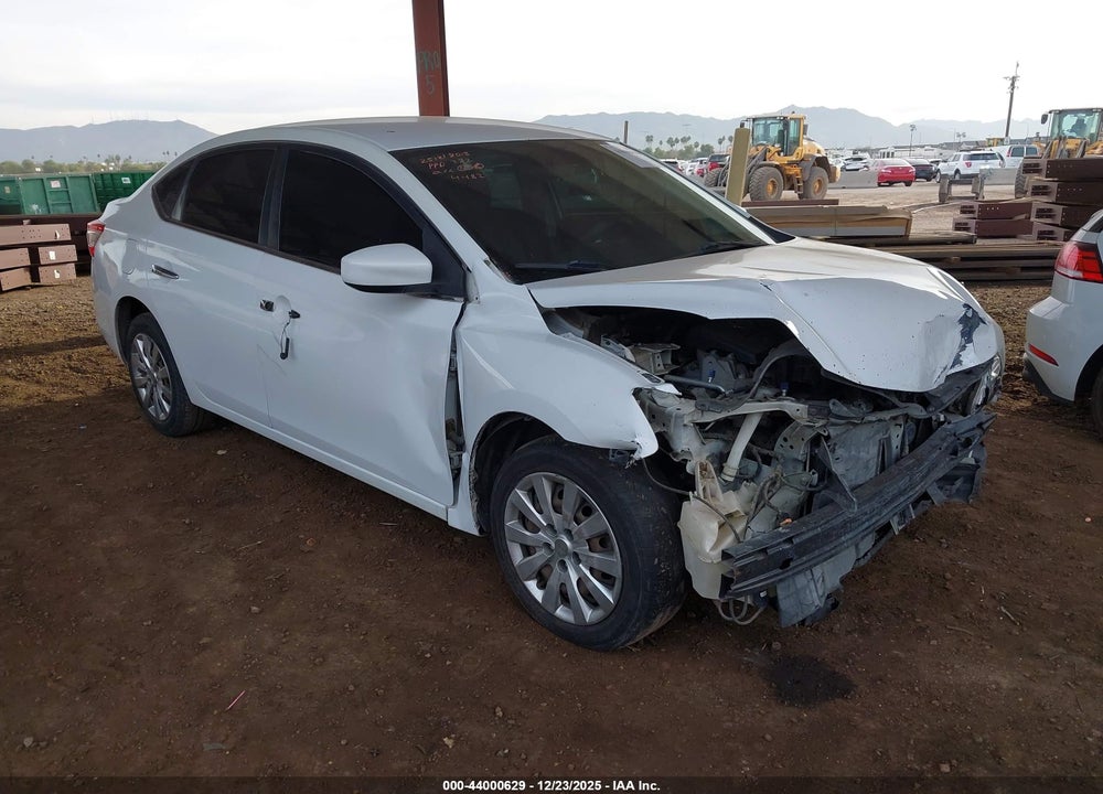 2015 NISSAN SENTRA SV VIN: 3N1AB7AP7FY264482