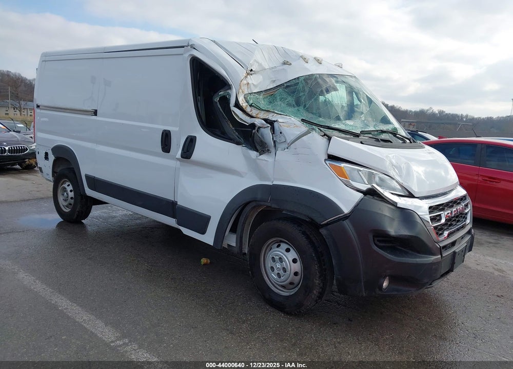 2023 RAM PROMASTER 2500 LOW ROOF 136 WB VIN: 3C6LRVVG0PE584382