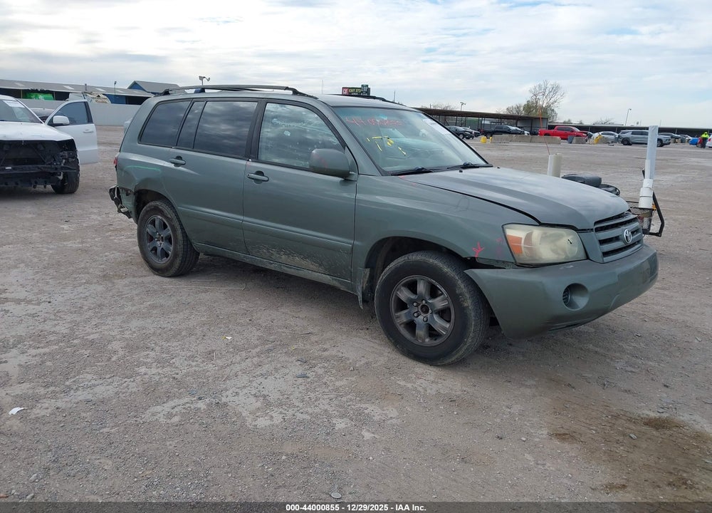 2004 TOYOTA HIGHLANDER V6 VIN: JTEGP21A740005422