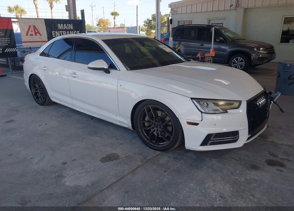 2017 AUDI A4 2.0T PREMIUM VIN: WAUENAF43HN006118