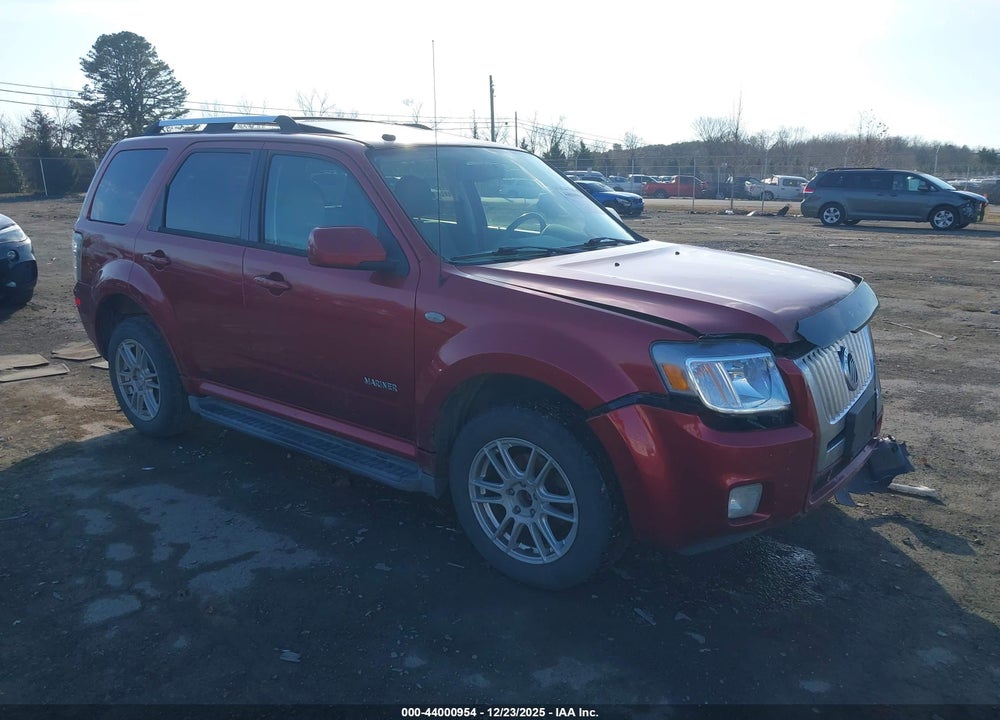 2008 MERCURY MARINER PREMIER VIN: 4M2CU97198KJ52602
