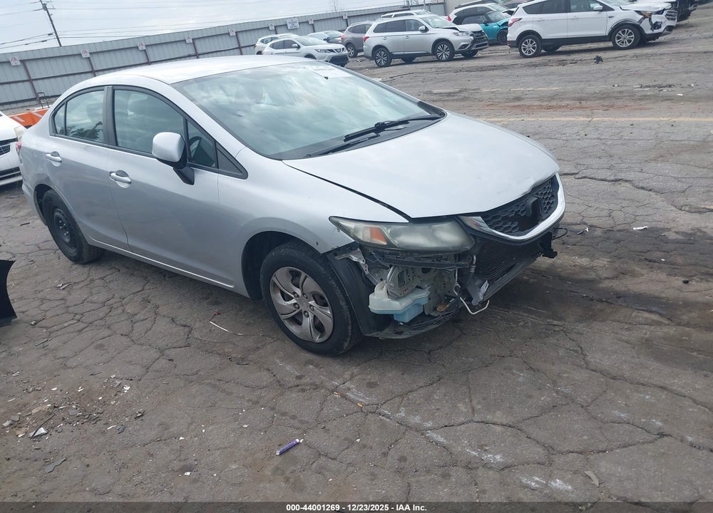 2013 HONDA CIVIC LX VIN: 19XFB2F50DE240164