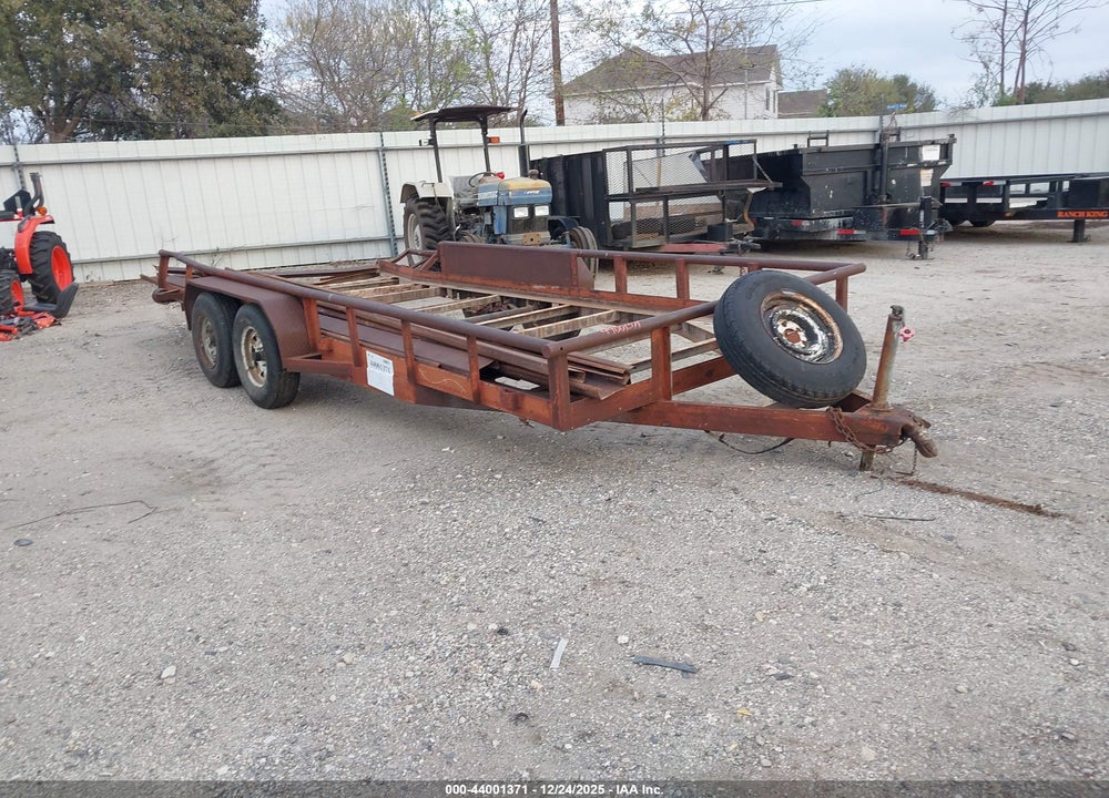 1996 PERO TRAILER MFG TRAILER VIN: 4PTU6182XTM007724