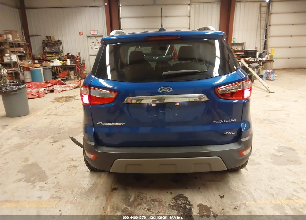 2019 FORD ECOSPORT TITANIUM VIN: MAJ6S3KL9KC282076