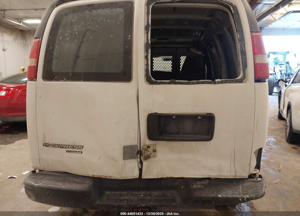 2015 CHEVROLET EXPRESS 2500 WORK VAN VIN: 1GCWGFFF9F1110326