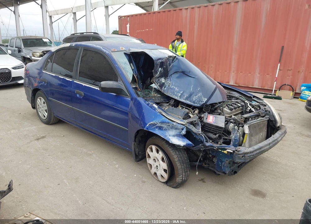 2005 HONDA CIVIC VP VIN: 2HGES16355H549611
