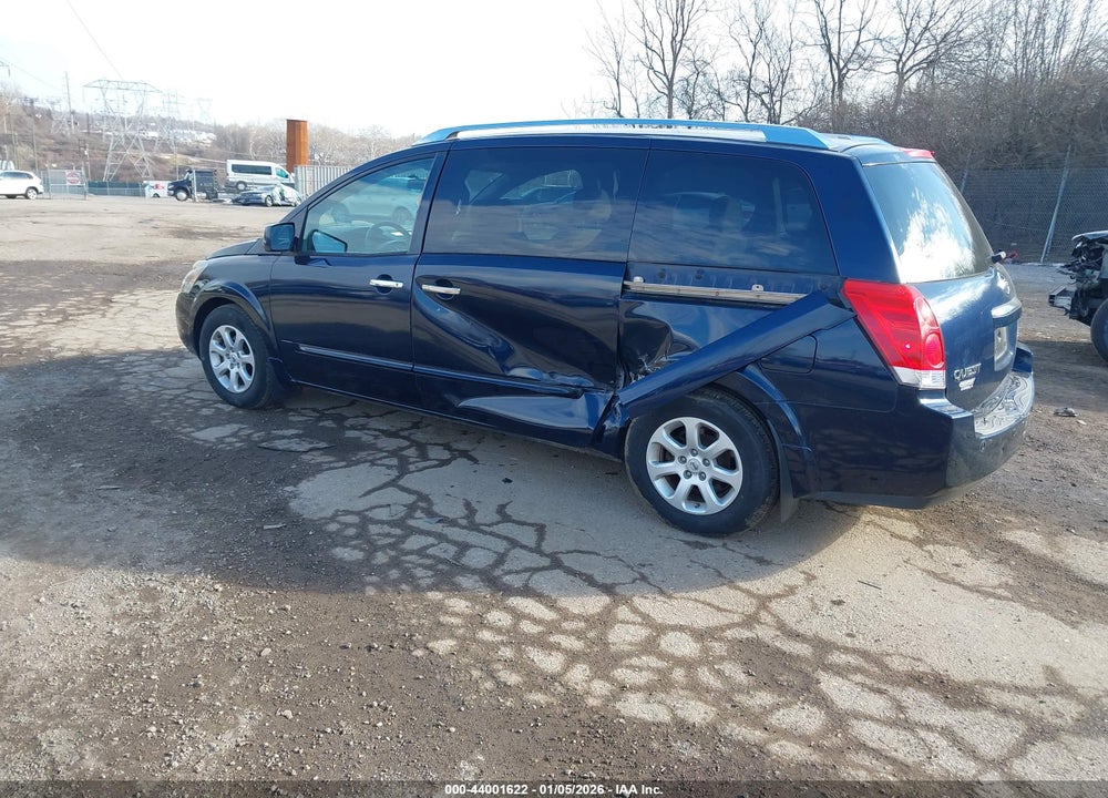 2009 NISSAN QUEST 3.5 S VIN: 5N1BV28U99N102129