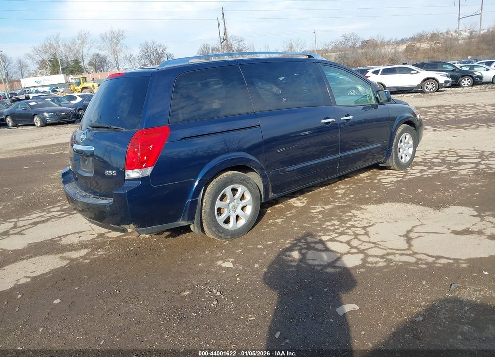 2009 NISSAN QUEST 3.5 S VIN: 5N1BV28U99N102129