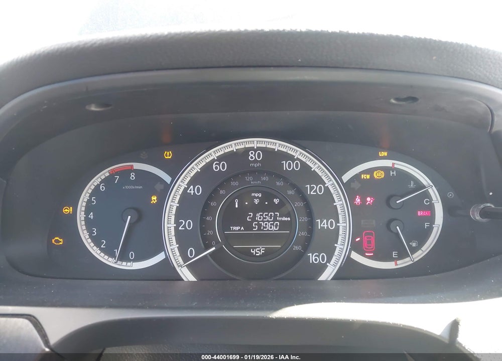 2015 HONDA ACCORD EX-L V-6 VIN: 1HGCR3F84FA018975