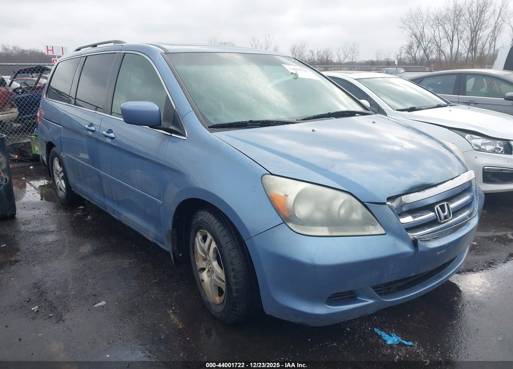 2006 HONDA ODYSSEY EX-L VIN: 5FNRL38686B051040