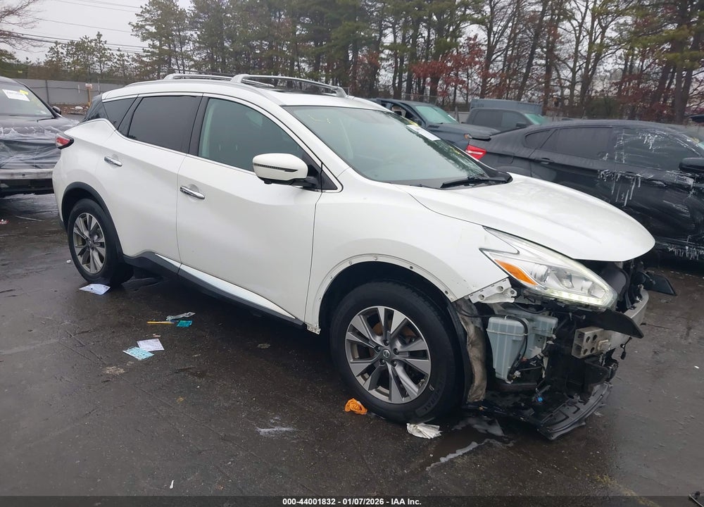 2017 NISSAN MURANO SL VIN: 5N1AZ2MH6HN178737
